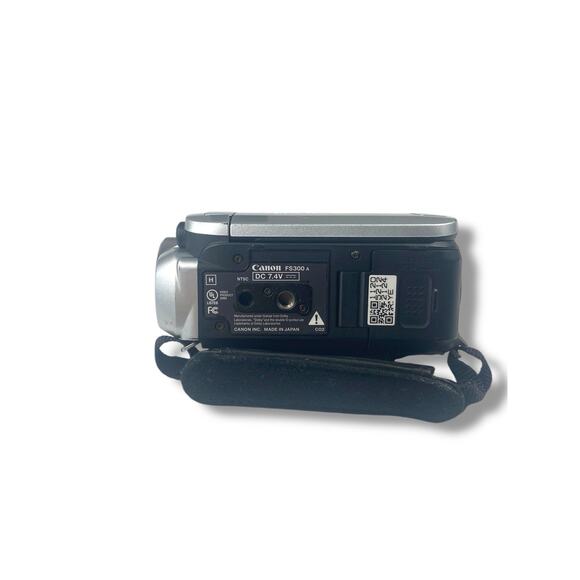 Canon FS300 Camcorder Video Camera W Battery & Charger Tested Working - Picture 3 of 4